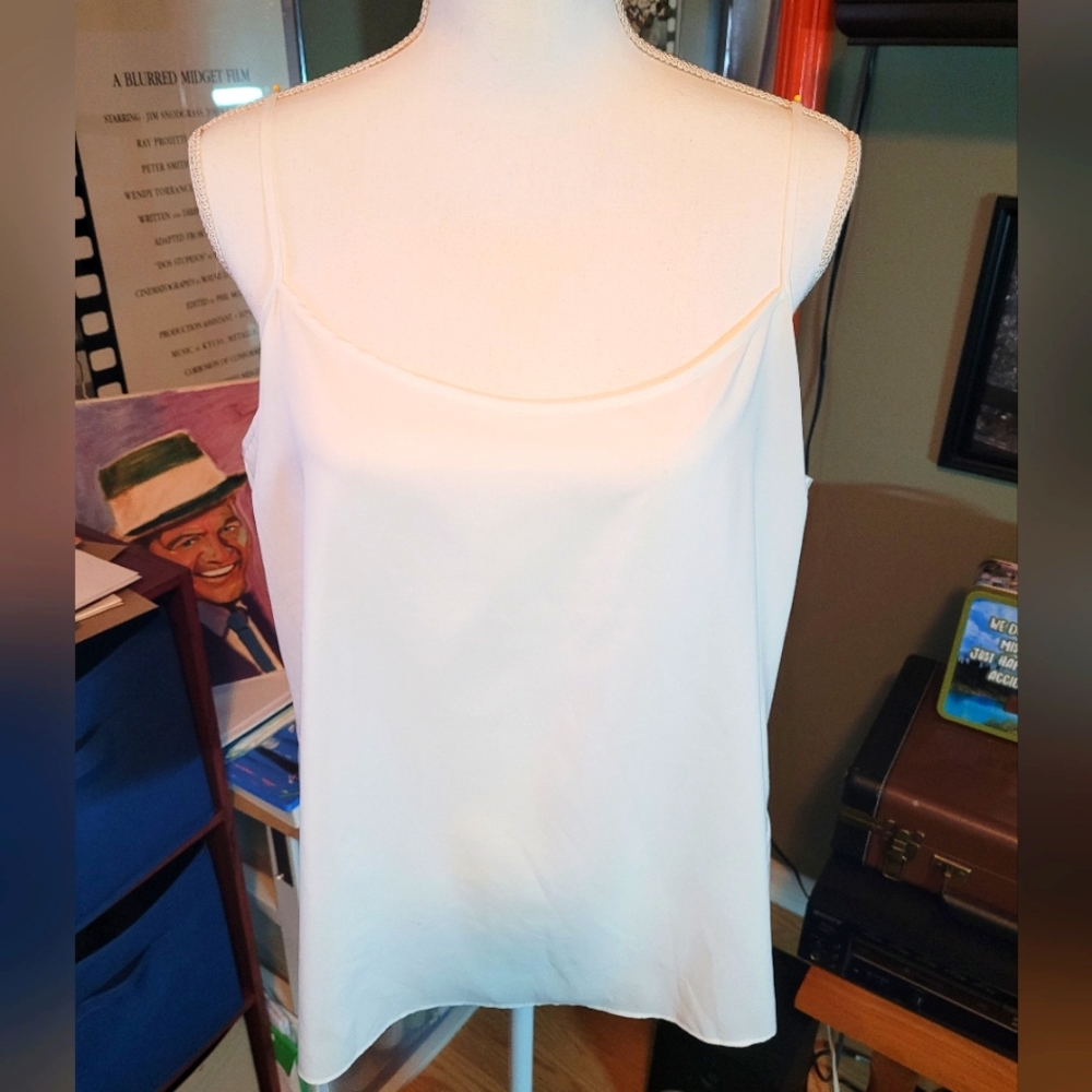 DKNYC Half Cami slip tank top xl